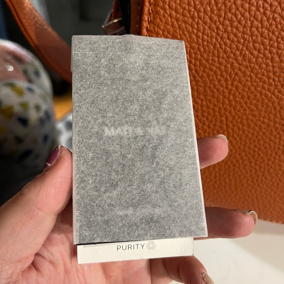 Matt & Nat Alik Purity Pebbled Vegan Shoulder Bag in Prairie Orange - Picture 7 of 12